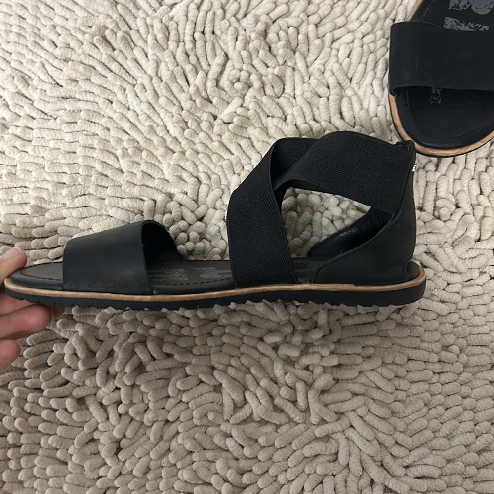 Sorel Ella Elastic Ankle Strap Sandals - Picture 4 of 7